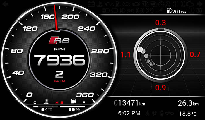 Audi R8 Screen 2 9