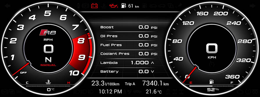 Audi R8 Screen 2 9
