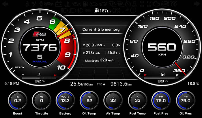 Audi R8 Screen 3 12