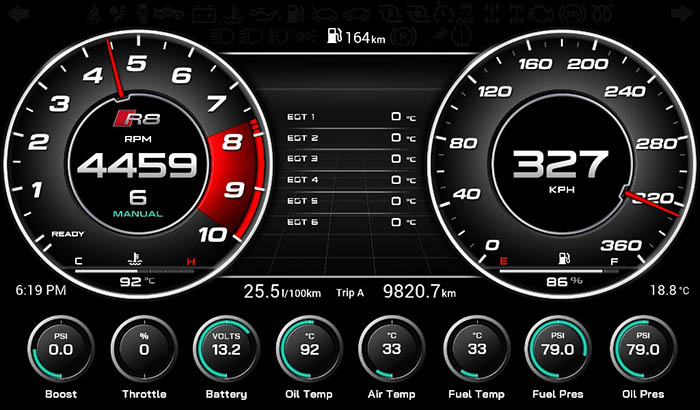 Audi R8 Screen 3 14