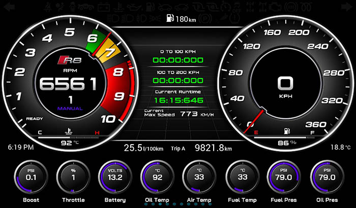 Audi R8 Screen 3 15