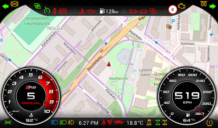 Audi R8 Screen 3 17