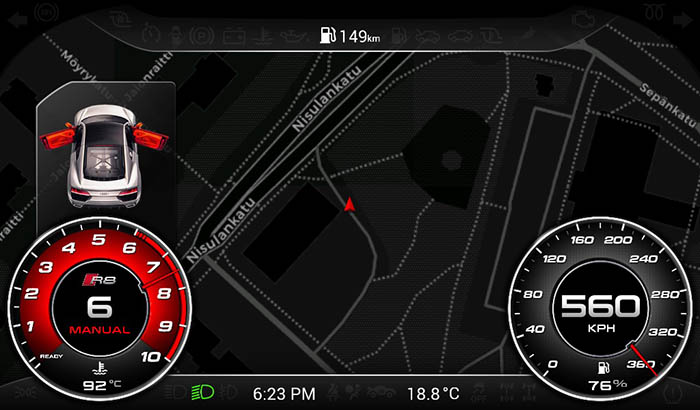 Audi R8 Screen 3 19