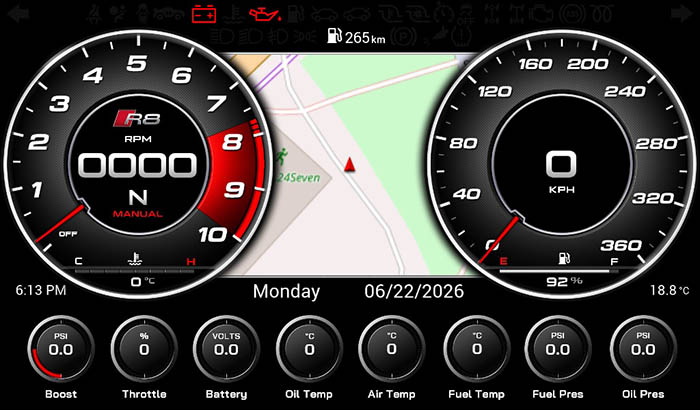 Audi R8 Screen 3 2