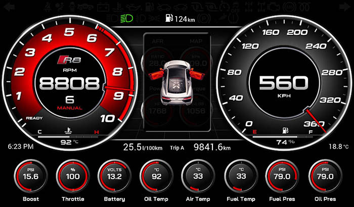 Audi R8 Screen 3 20