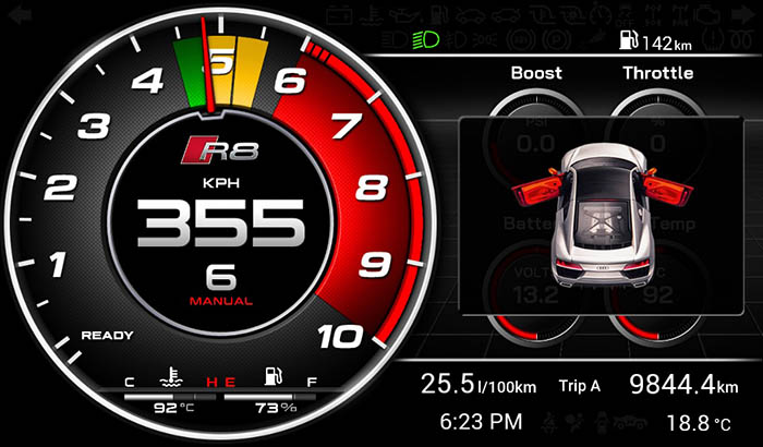 Audi R8 Screen 3 21