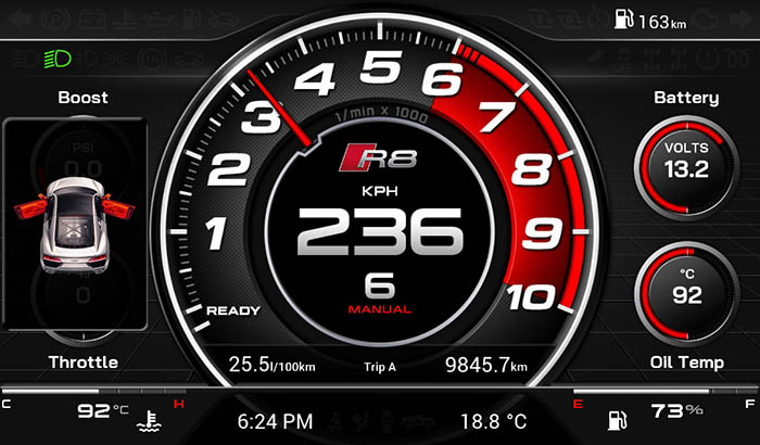 Audi R8 Screen 3 22