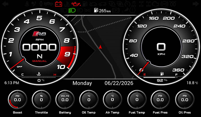 Audi R8 Screen 3 3