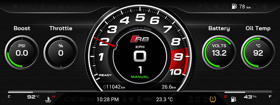 Audi R8 Screen 4 1