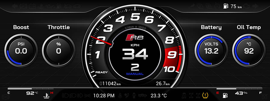 Audi R8 Screen 4 2