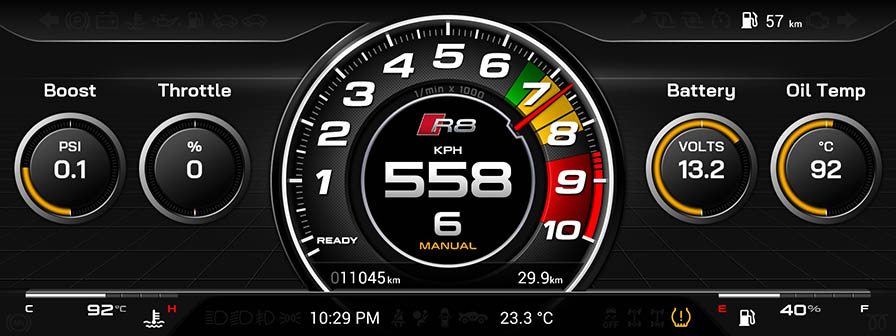 Audi R8 Screen 4 3