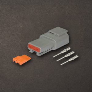 DTM 3 Pin Male Connector