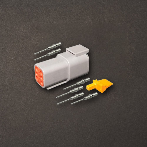 DTM 6 Pin Male Connector