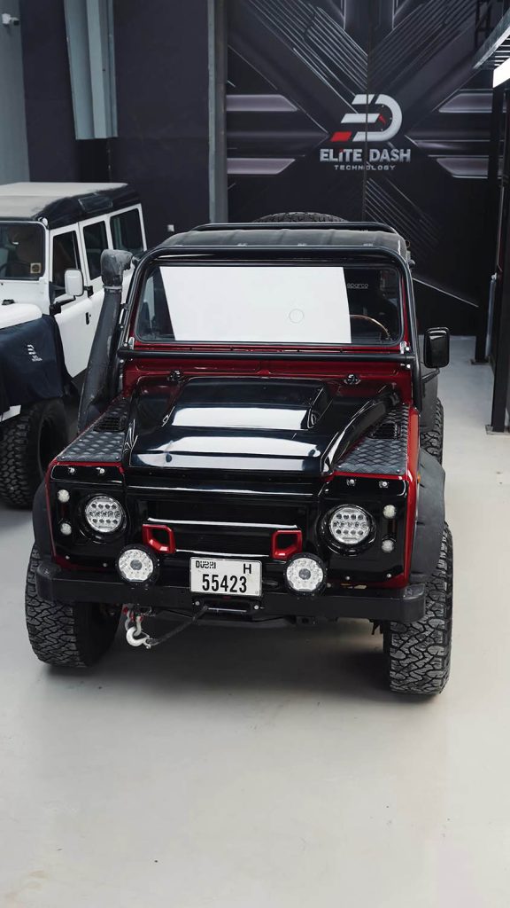 Land rover red 1 1
