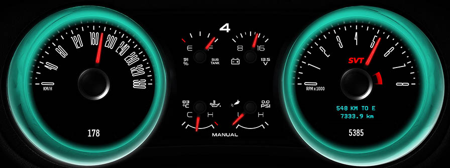 Mustang Shelby E 12 Screen 8 8