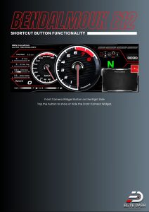 Bendalmouk E12 Shortcut Button Front Camera Widget