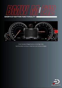BMW M Series E12 Shortcut Button Front Camera Widget