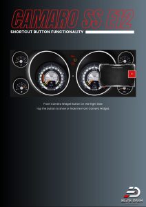 CAMARO SS E12 Shortcut Button Front Camera Widget