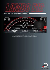 LAMBO E12 Shortcut Button Front Camera Widget