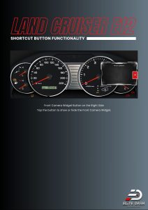 LAND CRUISER E12 Shortcut Button Front Camera Widget