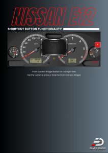 Nissan E12 Shortcut Buttons Front Camera Widget