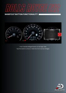 ROLLS ROYCE E12 Shortcut Button Front Camera Widget